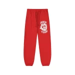 Red Denim Tears Cotton Logo Pants Reps