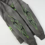 Hellstar Starry Night Hoodie Camouflage Gray1