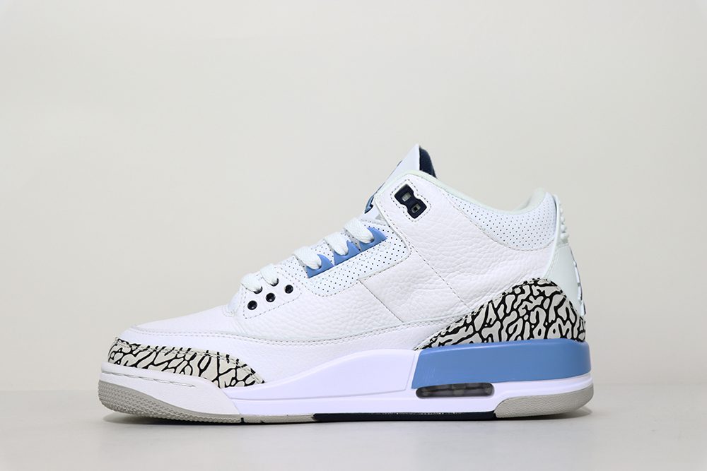 jordan 3 quality unc 2020