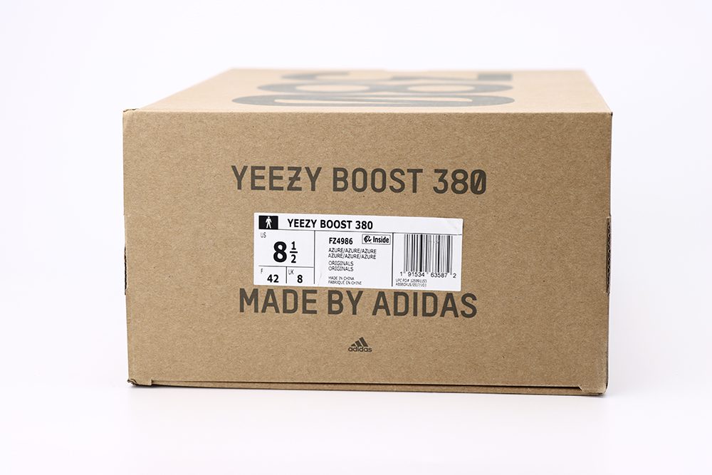 yeez 380 azure non reflective