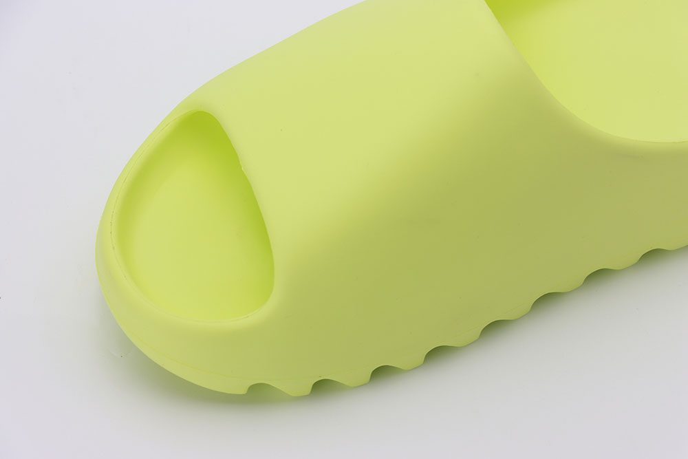 yeezy slide glow green