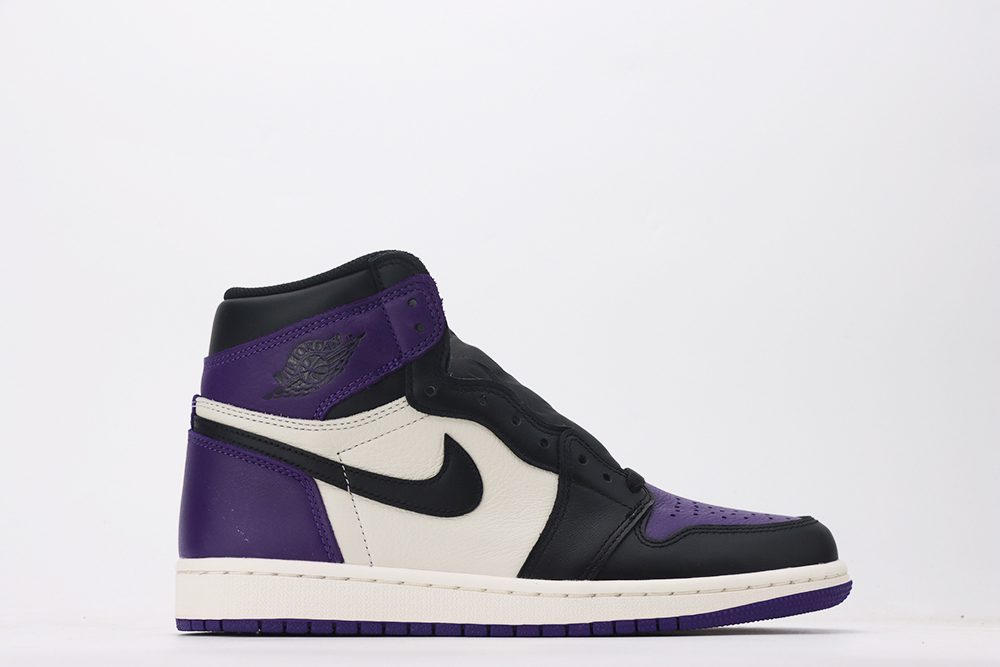 jordan 1 retro high og court purple top quality