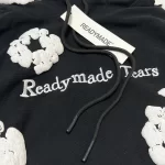 READYMADE x Denim Tears Wreath Hoodie 'Black'6