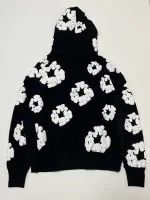 READYMADE x Denim Tears Wreath Hoodie 'Black'6