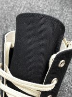 Rick Owens DRKSHDW Strobe Cotton Nylon High 'Black Milk'