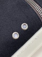 Rick Owens DRKSHDW Strobe Cotton Nylon High 'Black Milk'