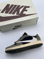 Travis Scott x Air Jordan 1 Low OG Black Olive