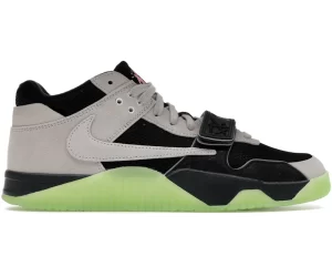 Jordan Jumpman Jack TR Travis Scott Black Night Silver sneaker IH7971-001 front view