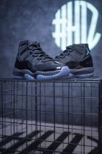 Jordan 11 Retro Gamma Blue 2025 front view new release