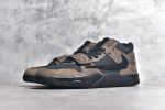 Detailed view of Jordan Jumpman Jack TR Travis Scott Dark Mocha