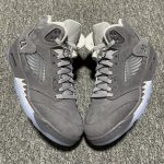 Jordan 5 Retro Wolf Grey 2026 heel and rear detail DD0587-002
