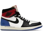 Jordan 1 Retro High OG SP Fragment x Union LA Varsity Red Sport Royal sneakers