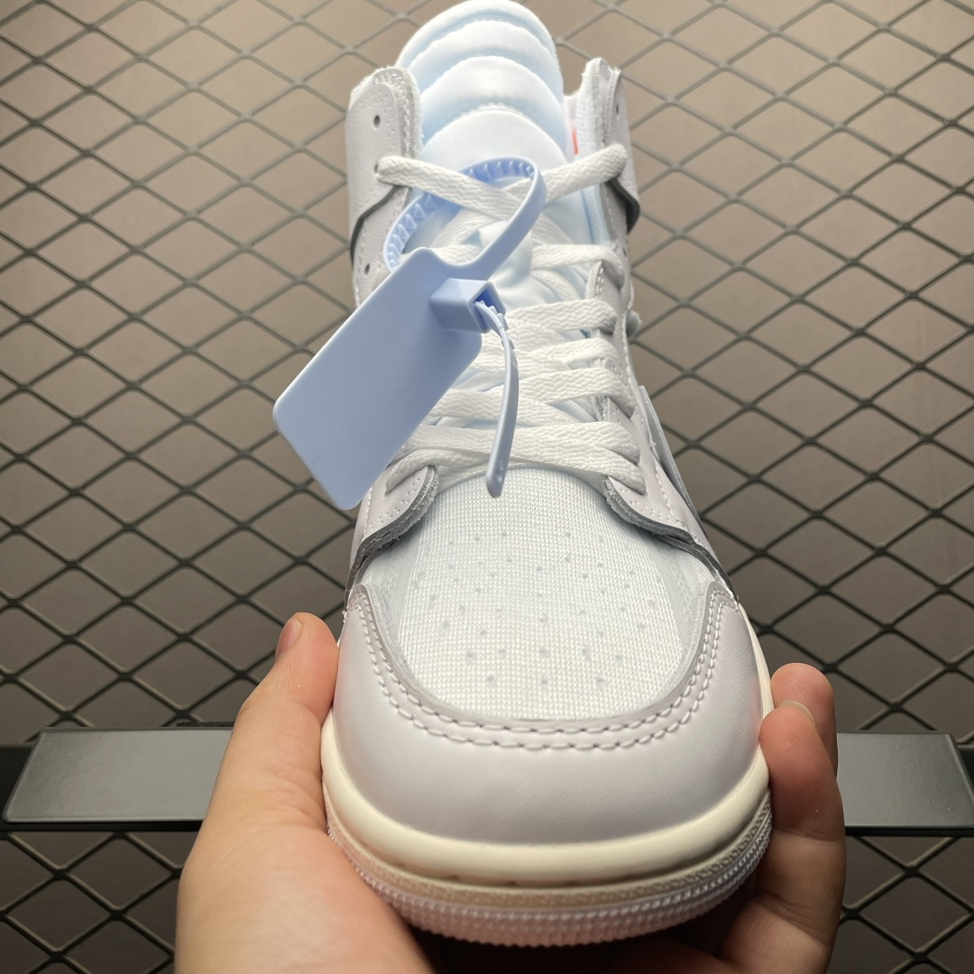 Jordan 1 Retro High Virgil Abloh Archive Alaska 5 Jordan 1 Retro High Off-White Alaska Archive original shoe box and packaging