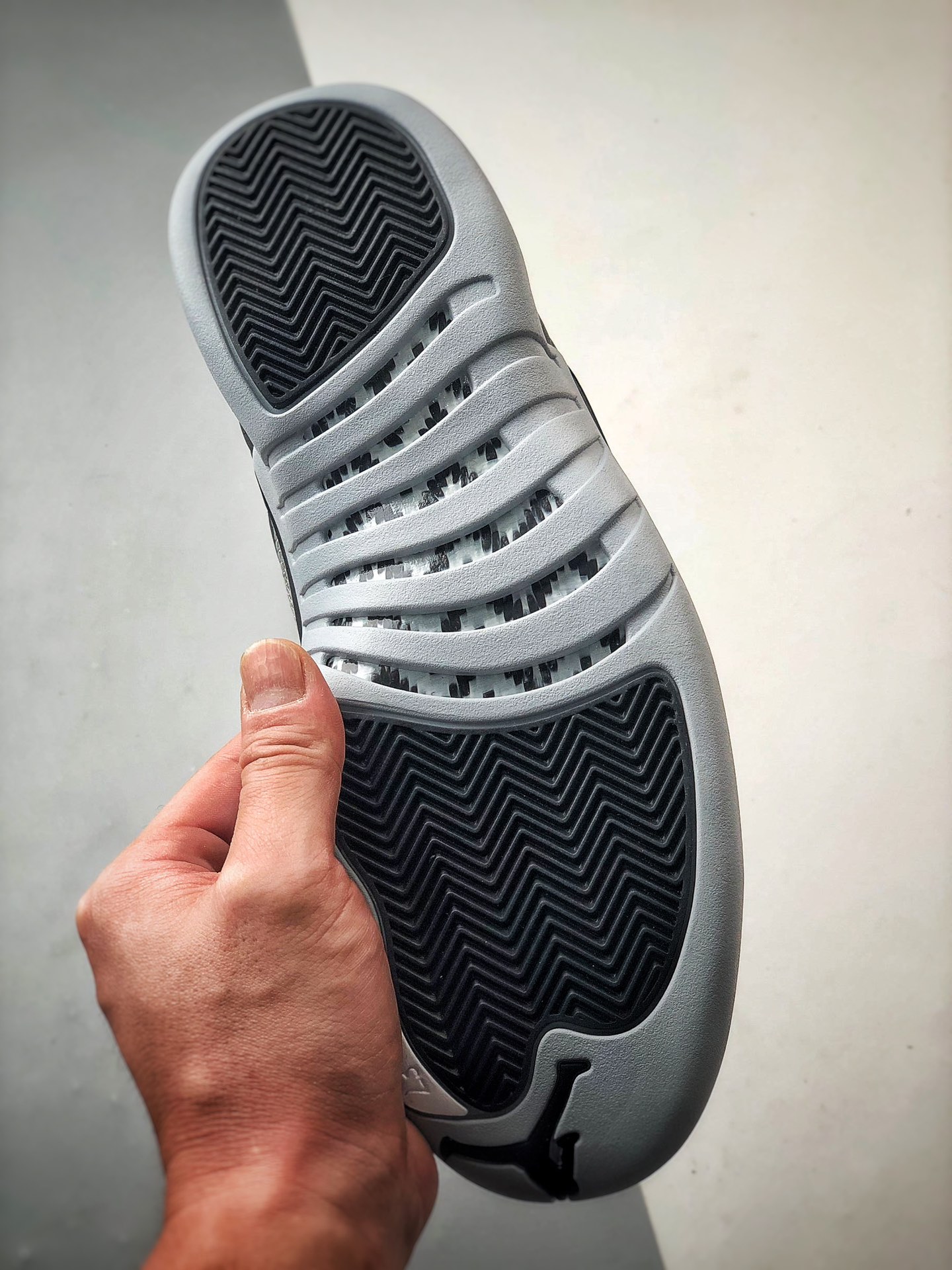 Jordan 12 Retro Barons 2 Jordan 12 Retro Barons CT8013-010 worn on feet for lifestyle look