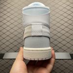 Jordan 1 Retro High Virgil Abloh Alaska Archive toe box detail