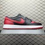 Outsole of Jordan 1 Retro Low OG Banned, showing traction pattern