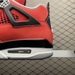 Sole of Jordan 4 Retro Toro Bravo 2026 showing traction pattern