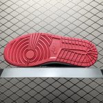 Rear view of Jordan 1 Retro Low OG Banned, featuring heel branding