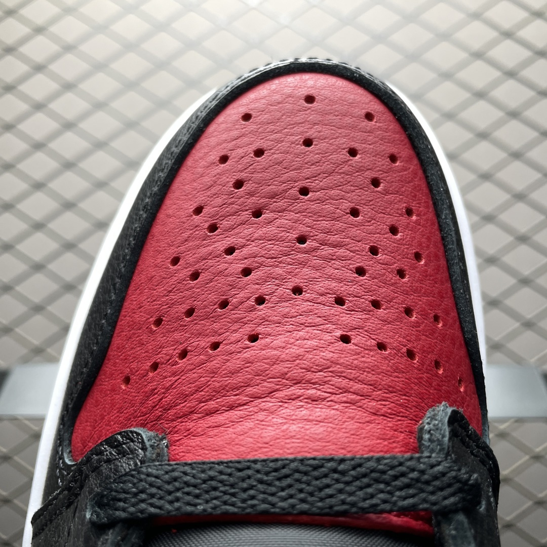 Jordan 1 Retro Low OG Banned 2 Pair of Jordan 1 Retro Low OG Banned shoes, front view
