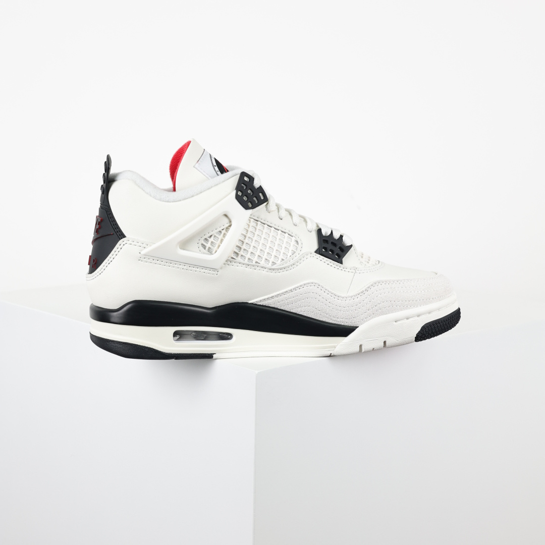 Jordan 4 Retro OG Flight Club 3 Jordan 4 Retro OG Flight Club on foot lifestyle shot
