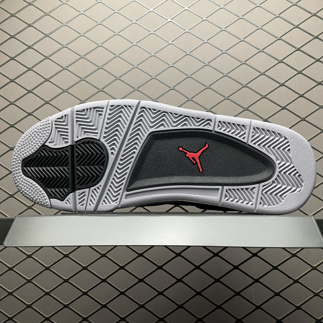 Jordan 4 Retro Toro Bravo (2026) 1 Close-up of netting and eyelets on Jordan 4 Retro Toro Bravo 2026