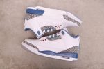 Jordan 3 Retro True Blue 2026 - back heel with Nike Air branding