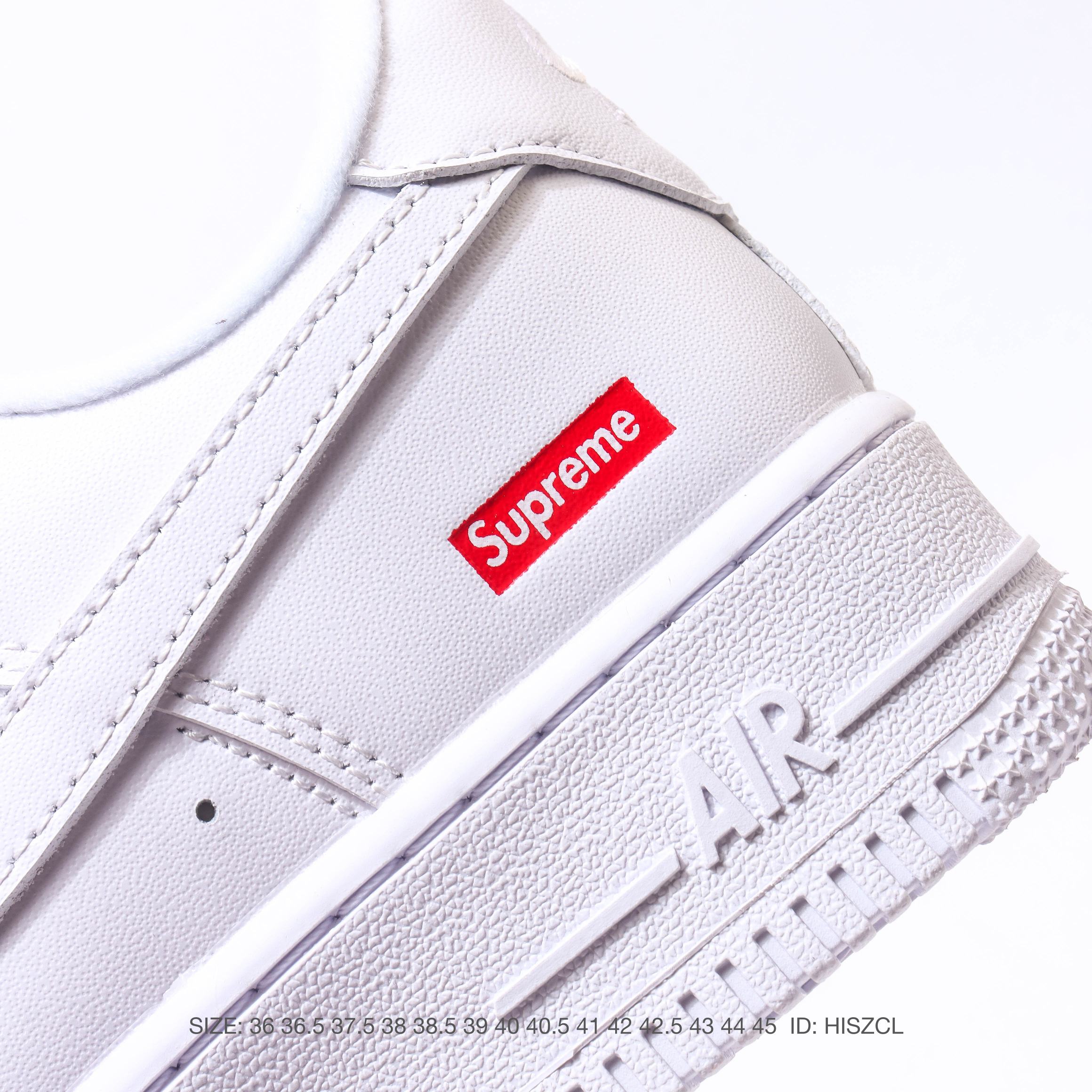 Nike Air Force 1 Low Supreme White 5 Nike Air Force 1 Low Supreme White street style fashion