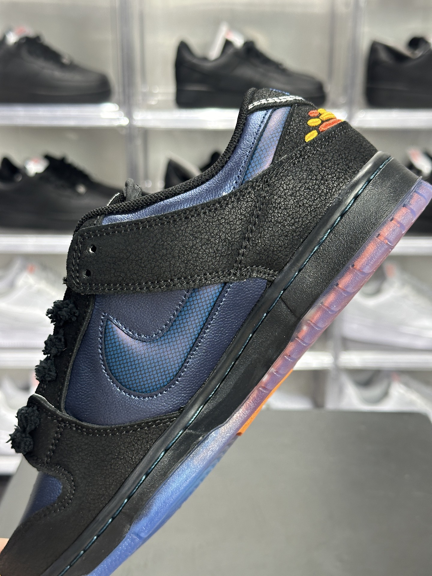 Nike SB Dunk Low Pro Bluetile Skateboards 3 Nike SB Dunk Low Pro Bluetile Skateboards IQ1323-001 in action or lifestyle setting